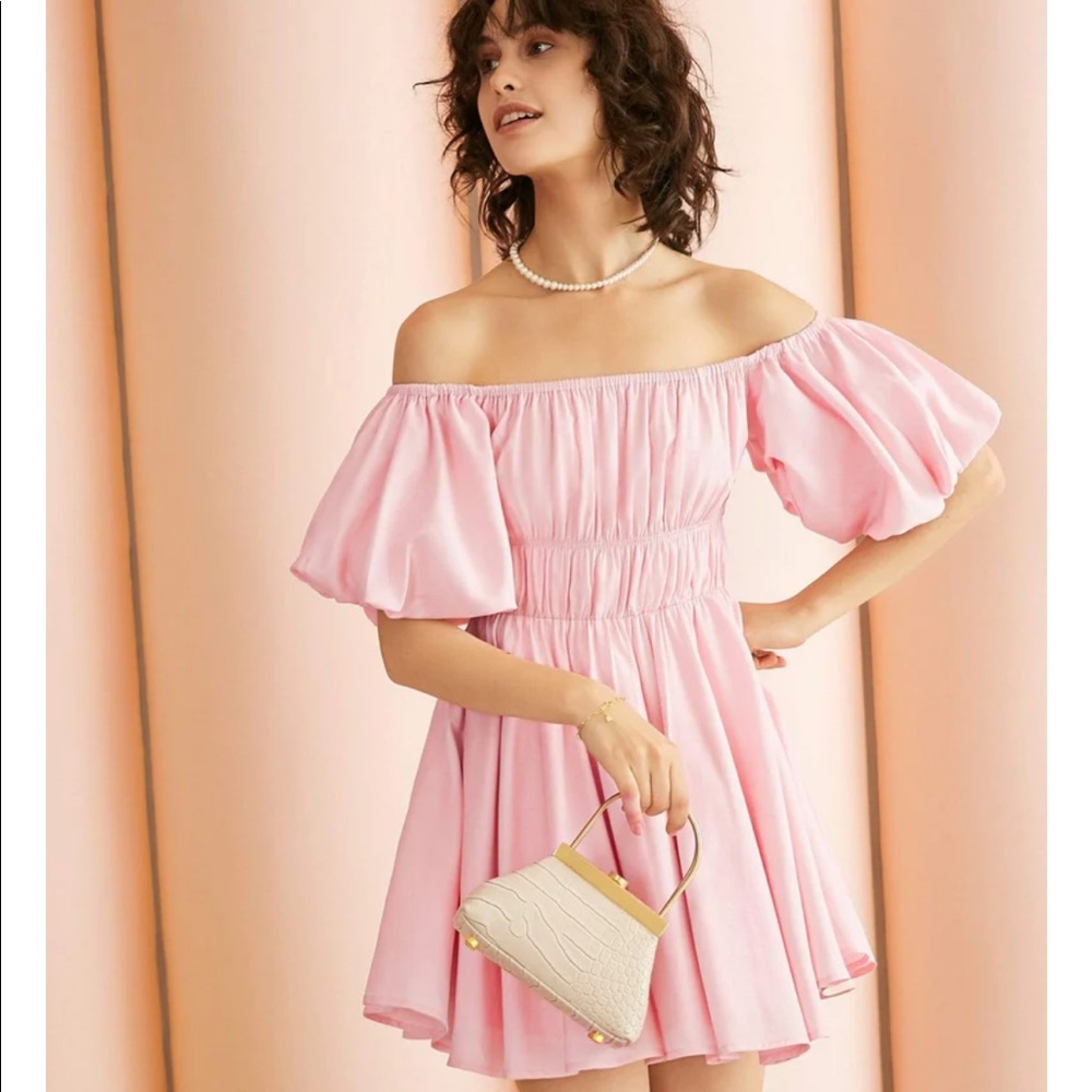 Pink Mini Dress
